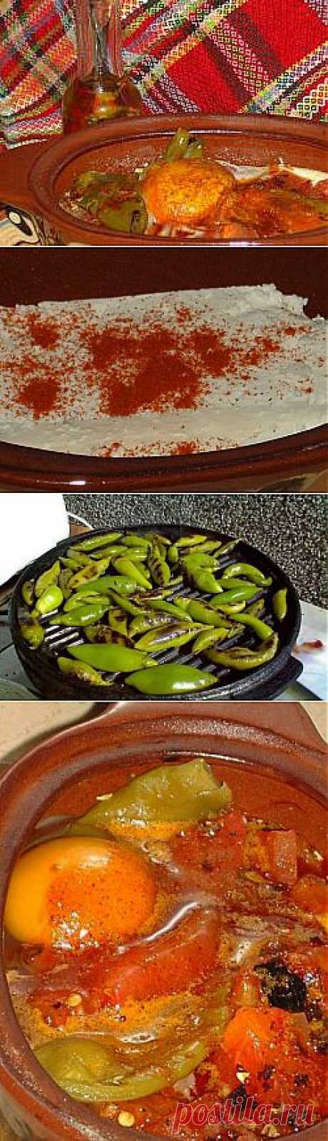 Сирене по шопски /брынза по шопски/ - болгарская кухня