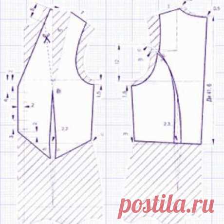 Как сшить жилетку?