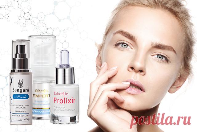 Сыворотки помогают нам сохранить молодость и не позволить следам времени оставаться на коже. Увлажняющие сыворотки делают даже молодую и подтянутую кожу более здоровой, а антивозрастные средства возвращают ей ухоженный вид, насыщают влагой и активными веществами – это один из обязательных пунктов в программе эффективного ухода за собой!