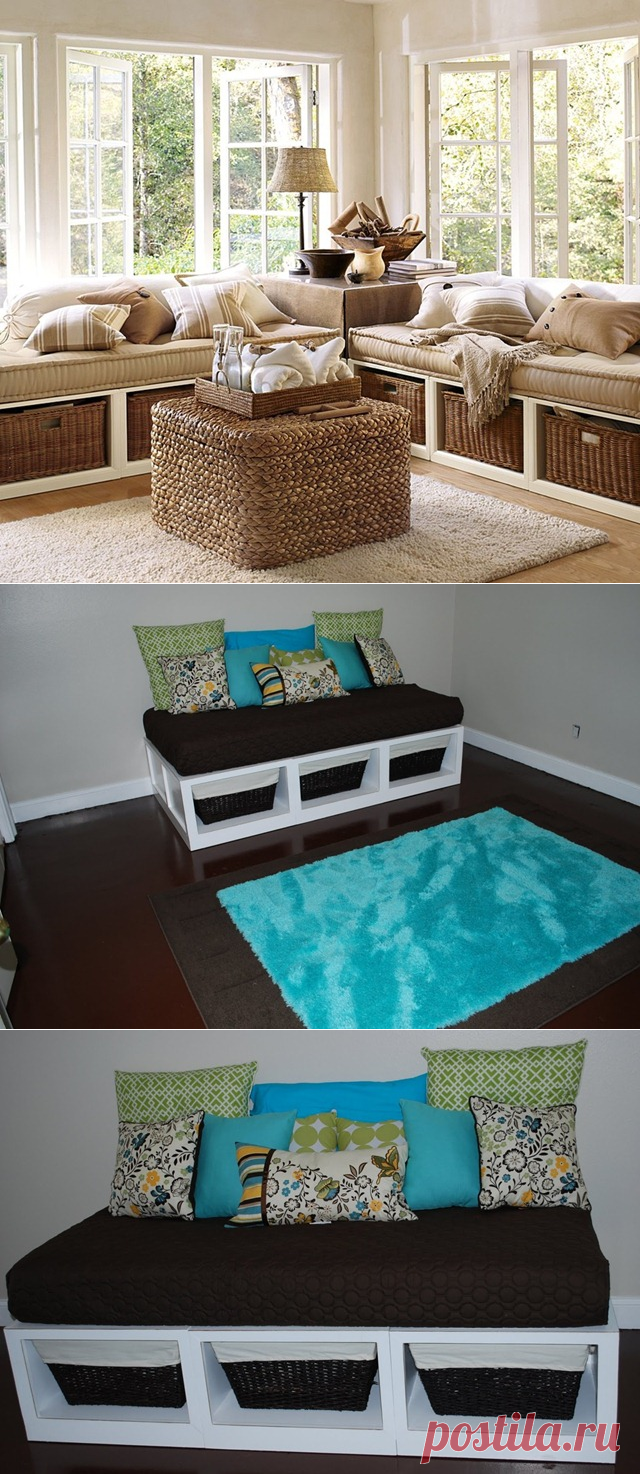 Диван-комод своими руками. Для дома и дачи. - Nebka.Ru