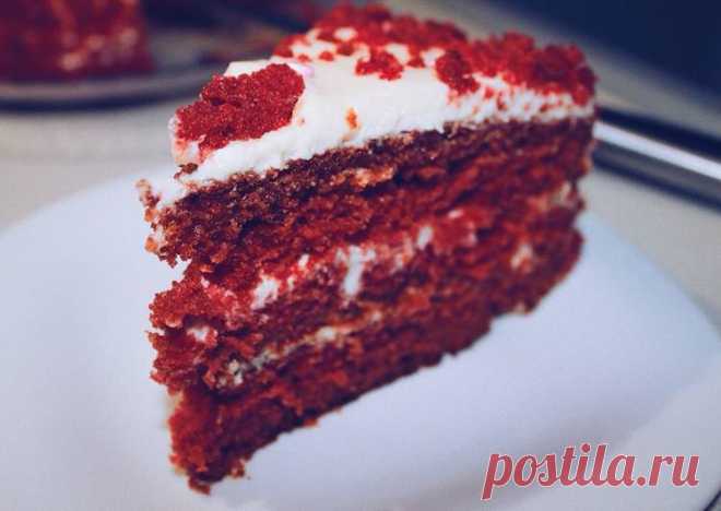 (1) Торт «Красный бархат»🔴🍰 - пошаговый рецепт с фото. Автор рецепта Кристина . - Cookpad