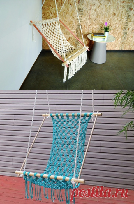 Гамак своими руками в технике макраме