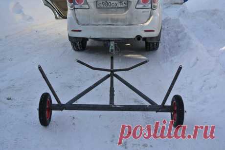 прицеп для лодки (лафет) :: Сайт Новосибирских рыбаков
