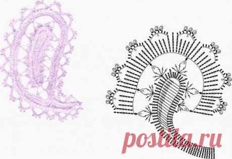 Подборка мотивов для ирландского кружева