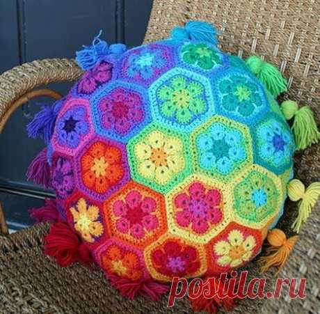 &gt;Вязание яркими мотивами