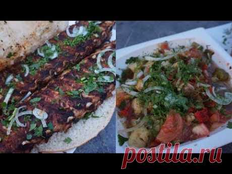 BBQ Шашлык из свиных ребрышек (Маринованные в соусе) - YouTube