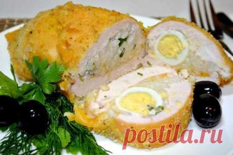 Фаршированные куриные грудки - Простые рецепты Овкусе.ру
