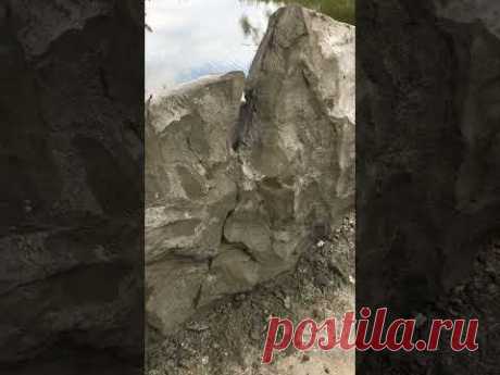 Мастера из Берендеева царства #shorts Искусственный камень! Очень Интересно! Artificial stone!