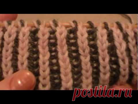 Brioche Stitch. Double Blioche.