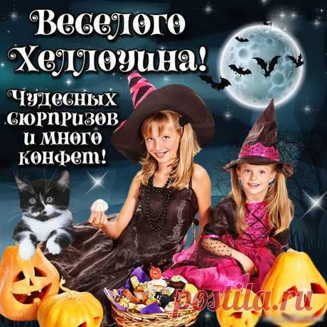 В канун праздника Святых
Ночь Хеллоуин — ночь крутых.
Нечисть лихо разыгралась,
Из последних сил старалась!