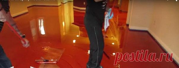 Ребята вылили на пол ведро краски, чем повергли хозяйку в шок. Но она об этом не пожалела!