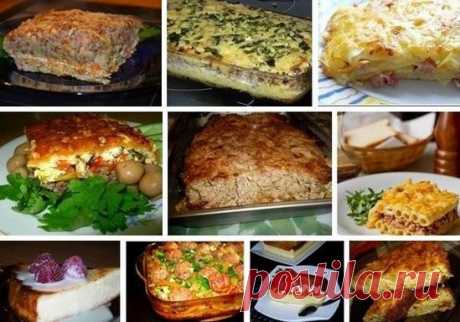 Рецепты вкусных запеканок.