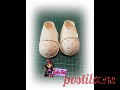 Tutorial zapatos fofucha enfermera