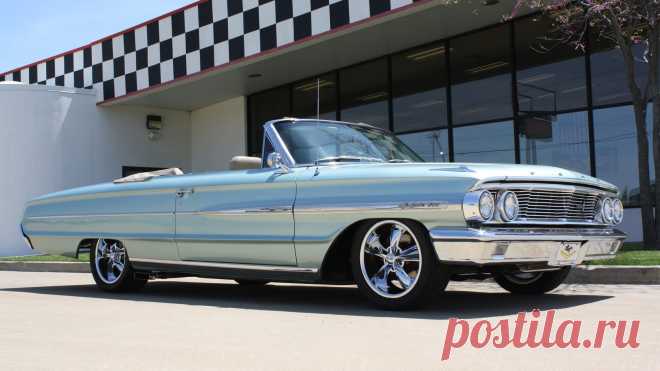 1964 Ford Galaxie Кабриолет / F64.1 / Dallas 2015 | Аукционы Mecum 1964 Ford Galaxie кабриолет представлен серией F64.1 в городе Dallas, TX