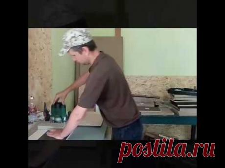 Самодельный присадочный станок в работе