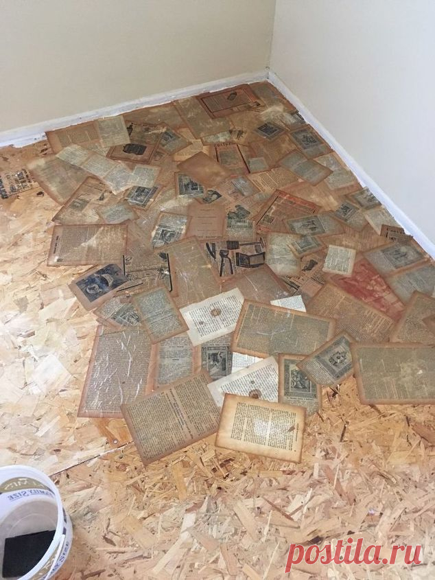 How to Make a Paper Bag Floor DIY | Hometalk