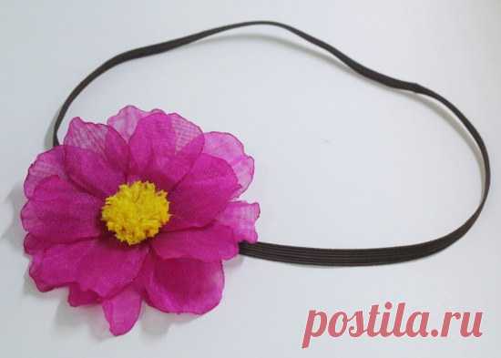 Пышные пионы из ткани — Делаем руками