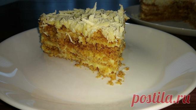 Торт без выпечки, который презошёл все мои ожидания. Пошаговый рецепт с фото! | Рецепты от Асине | Яндекс Дзен