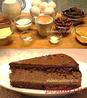 Шоколадный торт Даниэлла - Видеокулинария.рф - видео-рецепты Бабушки Эммы | Видеокулинария.рф - видео-рецепты Бабушки Эммы