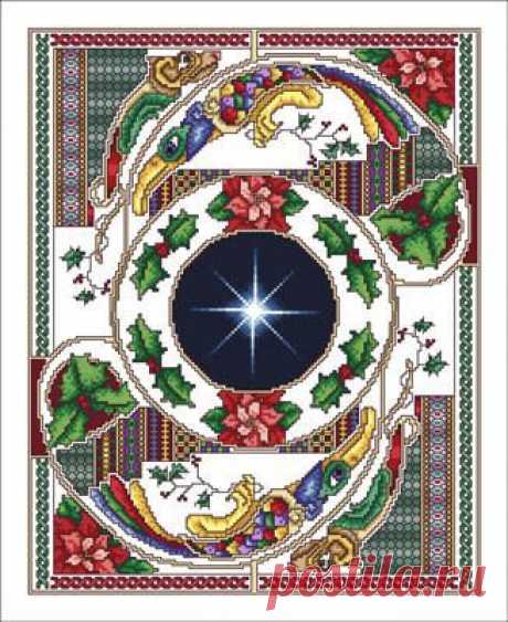 Celtic Christmas by Vickery Collection | Cross Stitch: Celtic | Pinte…