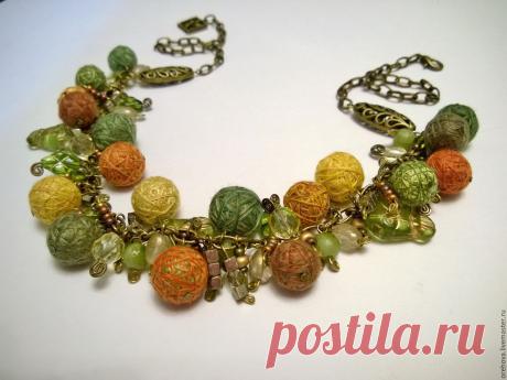 текстильные бусы - Поиск в Google