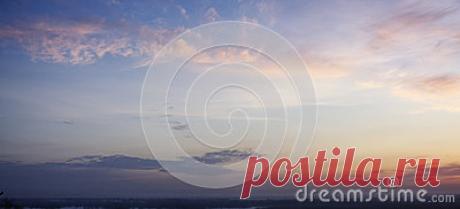 Winter Morning Sky Stock Photo - Image: 91090368