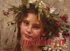 "Задумчивые и трогательные". 
Художница Наталья Милашевич