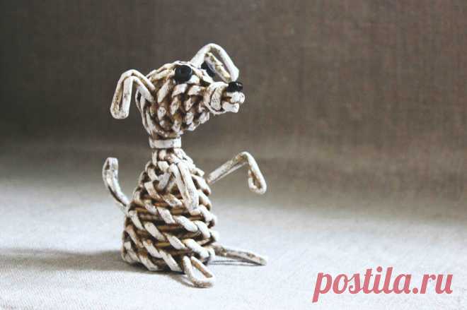Мастер-класс «Плетёная собачка – символ 2018 года» – HandMade39.ru