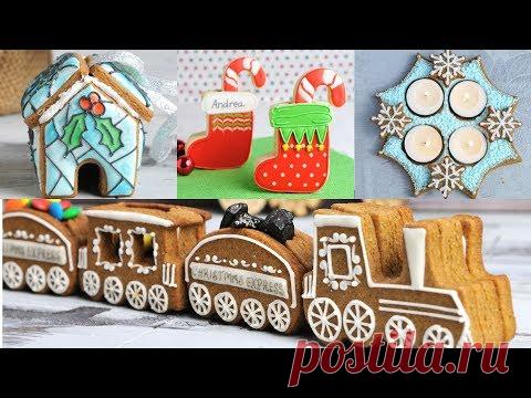 TOP 10 CHRISTMAS  COOKIE DECORATIONS by HANIELA'S - YouTube