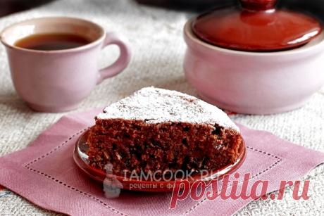 Манник шоколадный с финиками и миндалем — рецепт с фото пошагово