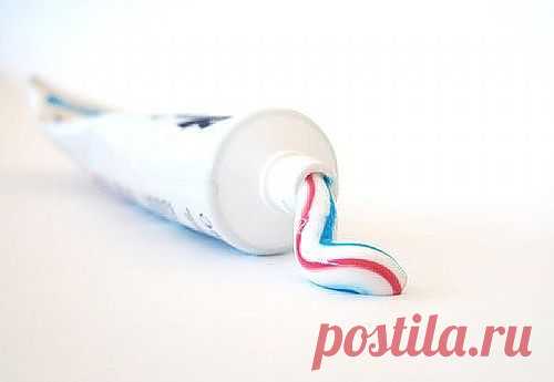 Зубная паста в хозяйстве