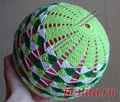 Шапочка для мальчика «Разноцветное счастье» - вязание крючком на kru4ok.ru