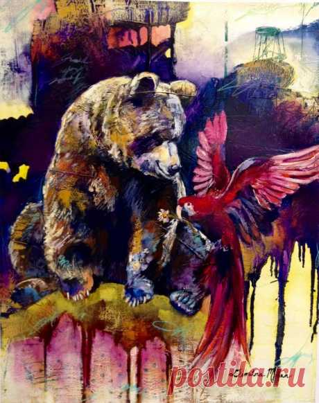 "Димитра в стране чудес" Художница Dimitrа Milan