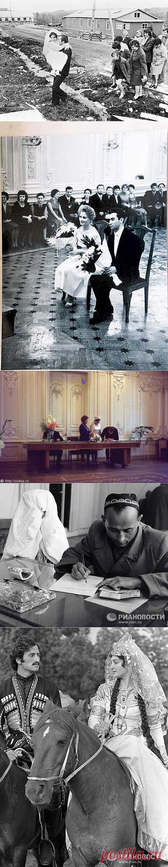 Любопытные факты о бракосочетаниях в СССР : НОВОСТИ В ФОТОГРАФИЯХ