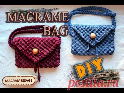 Macrame BAG Tutorial | DIY HandMade / Fanny Pack / Waist Bag