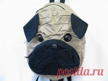 ​Неожиданно милый рюкзак в виде собачки