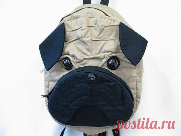 ​Неожиданно милый рюкзак в виде собачки