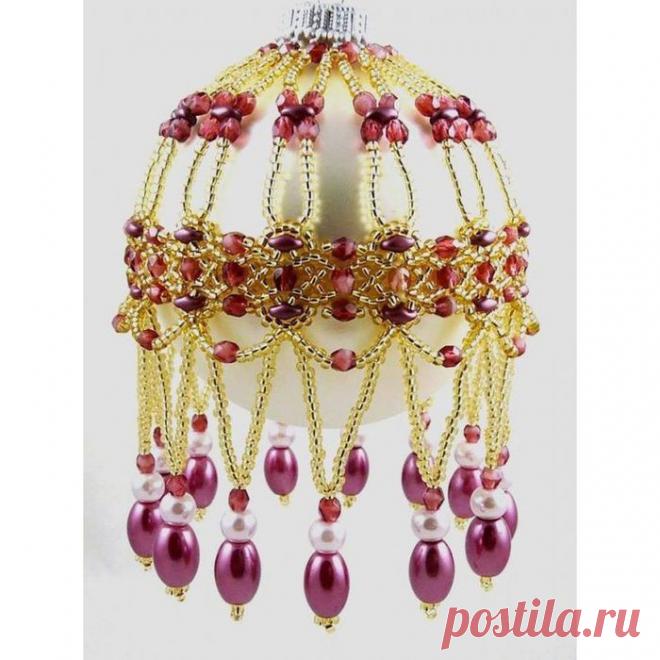 Beaded Christmas Ornament