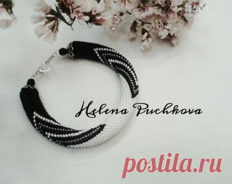 браслет &quot;офисный&quot; | biser.info - всё о бисере и бисерном творчестве