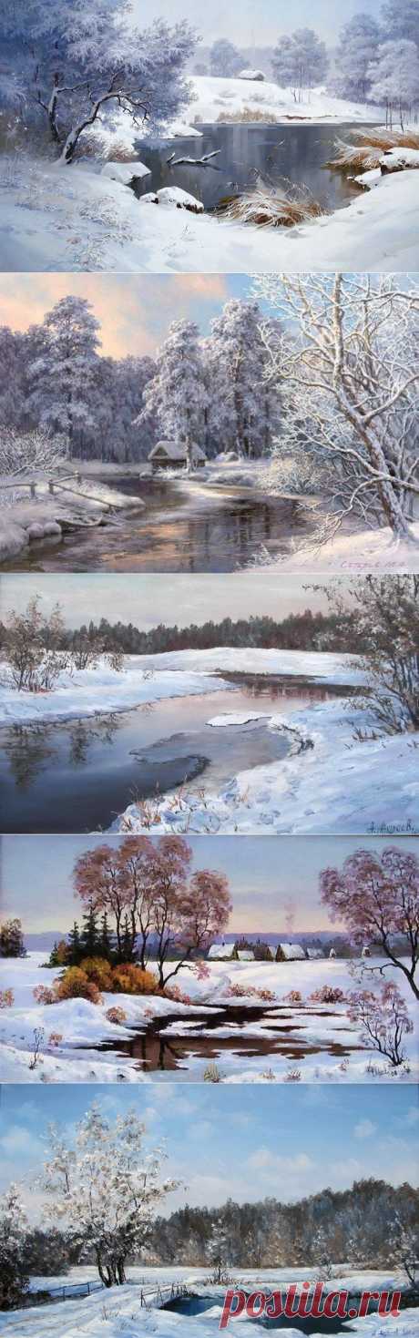 Зима в живописи