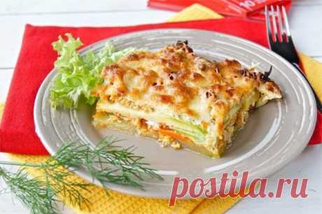 Лазанья из кабачков