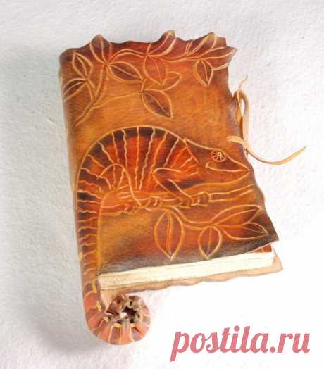 Chameleon Diary by gildbookbinders on deviantART
