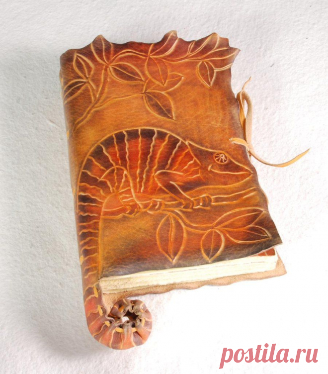 Chameleon Diary by gildbookbinders on deviantART
