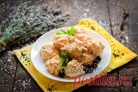 Печенье с кокосовой стружкой без муки