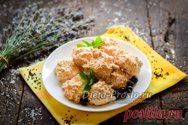 Печенье с кокосовой стружкой без муки
