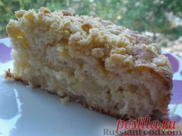 Рецепт: Пирог "Яблоневый цвет" на RussianFood.com