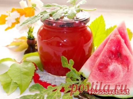 Арбузный «нектар» на зиму