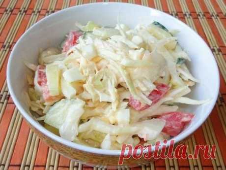 Как приготовить салат цезарь с капустой - рецепт, ингридиенты и фотографии