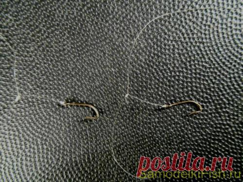 Как привязать поводок к основной леске, чтобы он не висел