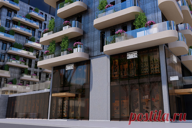 NovaStroy открыл продажи коммерческих помещений в ЖК Parkwood